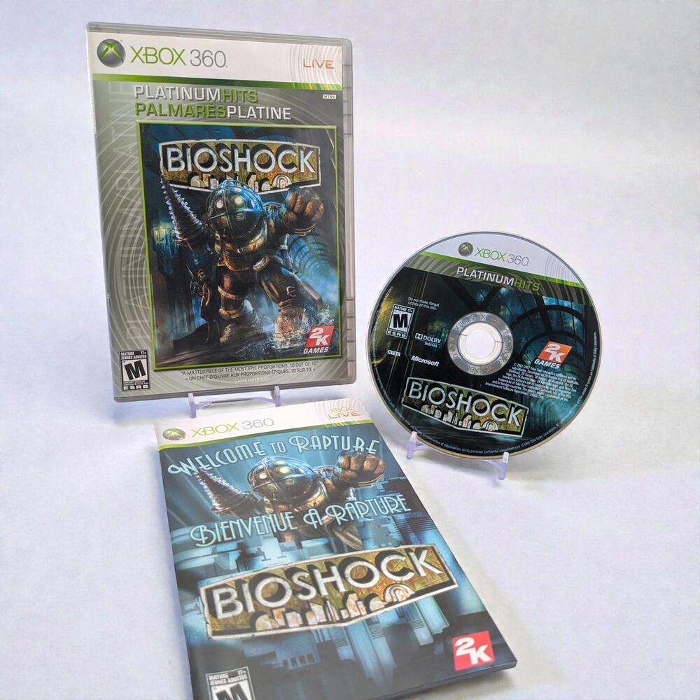 Xbox 360 Bioshock Platinum Hits (Complete)
